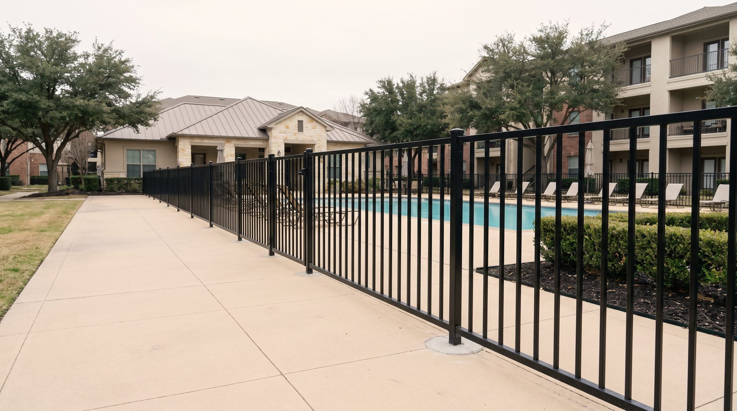 Apartments and Multifamily fencing built by Johnson Services Company in Texas