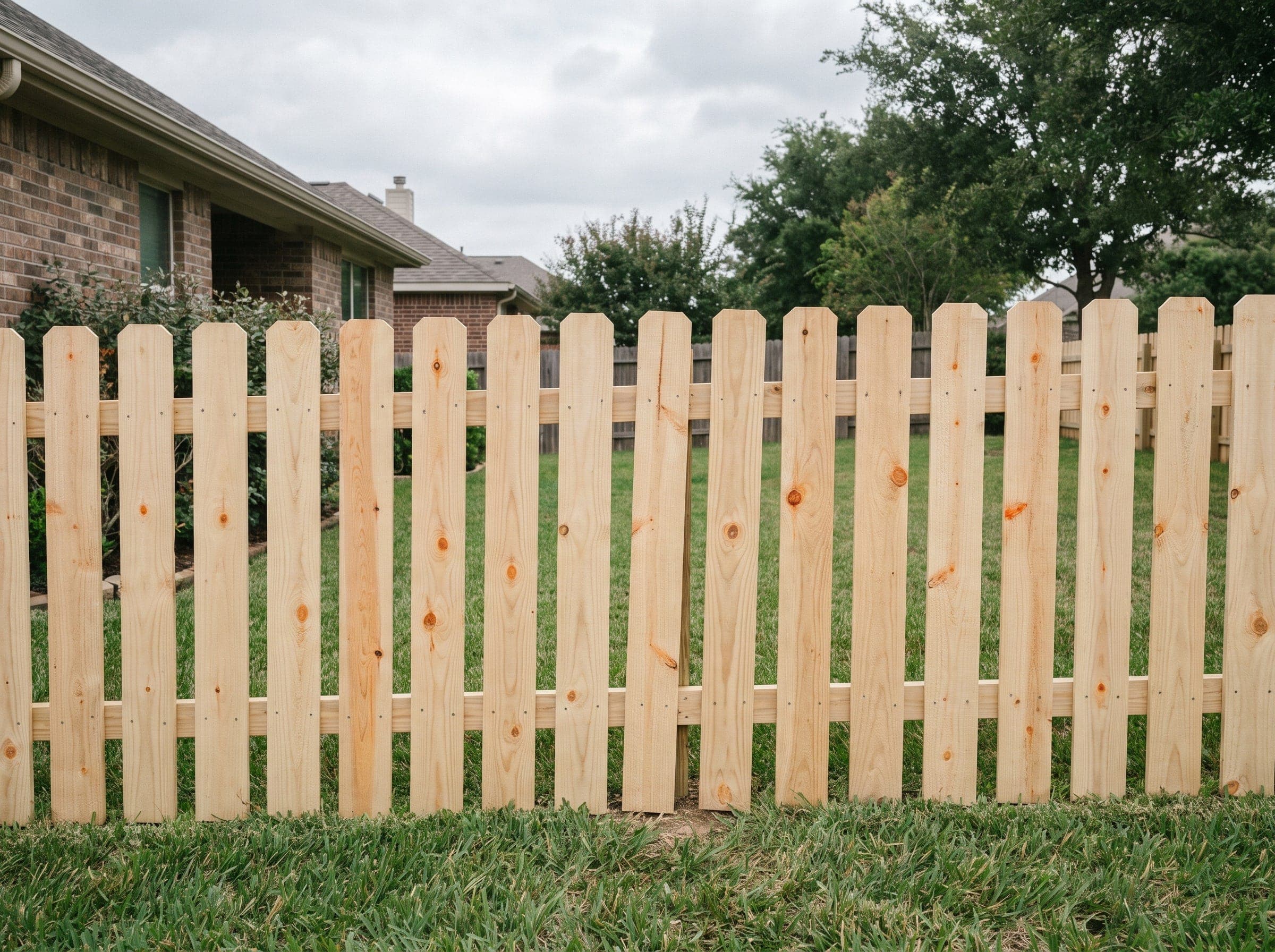 Picket Fence built by Johnson Services Company in Texas